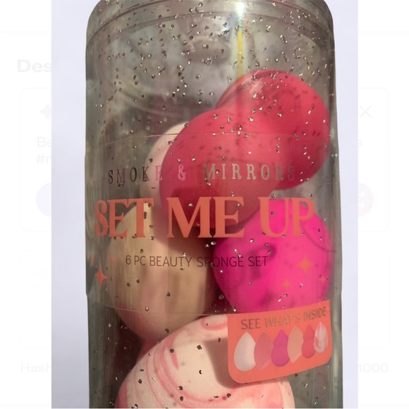 NWT. Set of 6 Beauty Sponges. - Picture 2 of 4